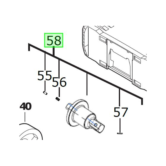 Milwaukee Enclume 1/2 pour boulonneuse HD28IW (4931472706)