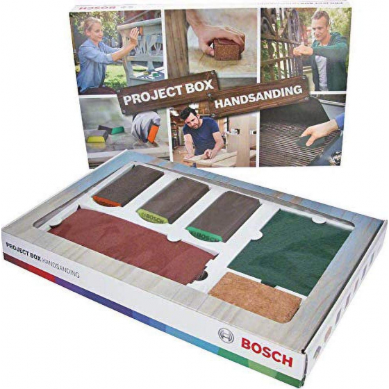 Bosch kit pour ponçage manuel Project Box (2607011376)