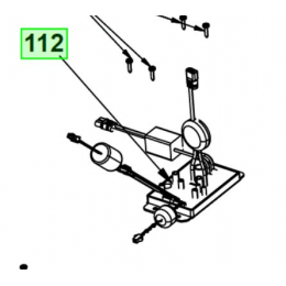 Ryobi Platine électronique pour tondeuse 36V RY36LMX51A-160, RY36LMX51A-140, RY36LMX51A-150 (5131043007)