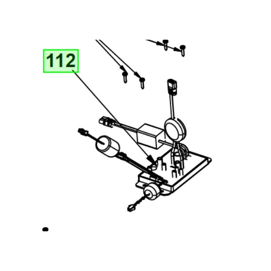 Ryobi Platine électronique pour tondeuse 36V RY36LMX51A-160, RY36LMX51A-140, RY36LMX51A-150 (5131043007)