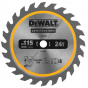 DeWALT Lame de scie circulaire ø115x9.5 24 Dents  DT20420 pour DCS571