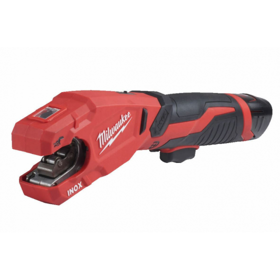 Milwaukee M12 PCSS-202C Raptor Coupe tube Inox 12V 2x2.0Ah (4933479242)