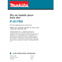 Makita F-31793 Vis en bande 3.9x32mm pour bois dur