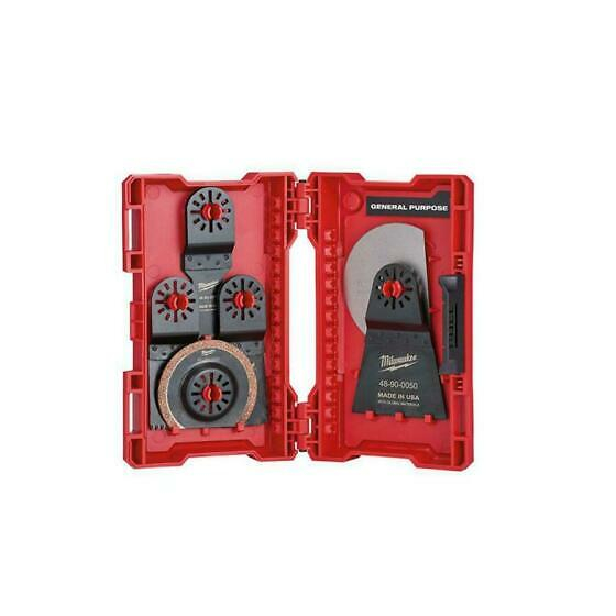 Milwaukee Set de 11 Lames usage général pour outil multifonction STARLOCK (48906090)