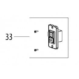Metabo Interrupteur pour scie à ruban BAS261, BAS318 (343411480)