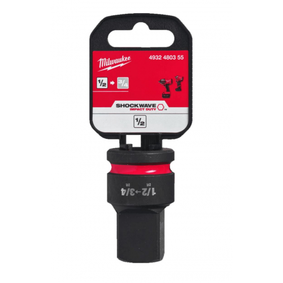 Milwaukee Douille Adaptateur de réduction 1/2" - 3/4" (4932480355)