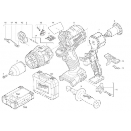 Milwaukee Perceuse M18CDD