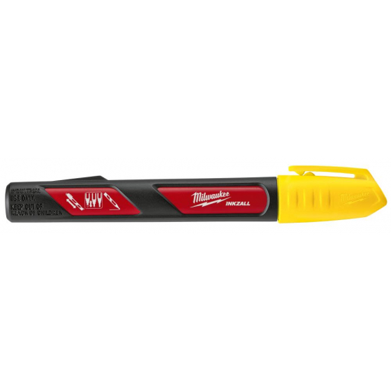 Milwaukee Marqueur de peinture jaune INKZALL (48223721)