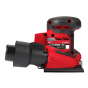 Milwaukee M18 BQSS-0 Ponceuse vibrante 18V 1/4" boite carton (4933479966)