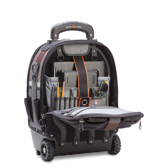 Veto Pro Pac Sac à dos outils avec roulettes Tech Pac Wheeler (AX3560) Veto Pro Pac Sac à dos outils avec roulettes Tech Pac Wheeler (AX3560)