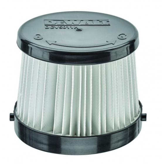 DeWALT DCV5011H-XJ Lot de 2 filtres de remplacement pour aspirateur 18V DCV501L