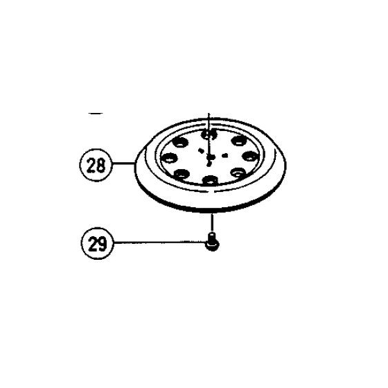 HITACHI 309419 Plateau de ponçage Ponceuse FSV13, FSV13Y