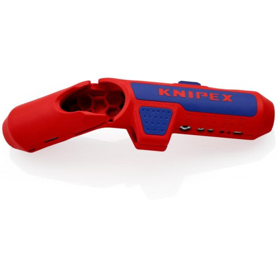 Knipex Pince à dégainage-dénudage pour gaucher (16 95 02 SB) Knipex Pince à dégainage-dénudage pour gaucher (16 95 02 SB)