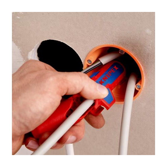 Knipex Pince à dégainage-dénudage pour gaucher (16 95 02 SB) Knipex Pince à dégainage-dénudage pour gaucher (16 95 02 SB)