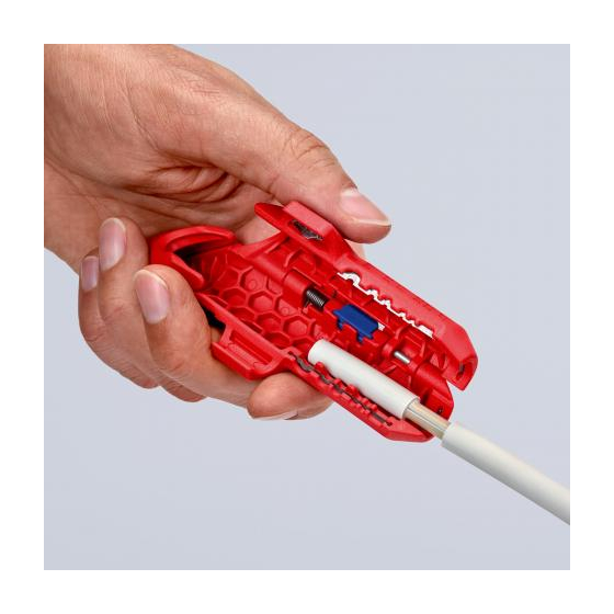 Knipex Pince à dégainage-dénudage pour gaucher (16 95 02 SB) Knipex Pince à dégainage-dénudage pour gaucher (16 95 02 SB)