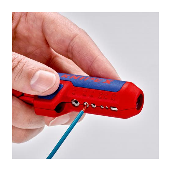 Knipex Pince à dégainage-dénudage pour gaucher (16 95 02 SB) Knipex Pince à dégainage-dénudage pour gaucher (16 95 02 SB)