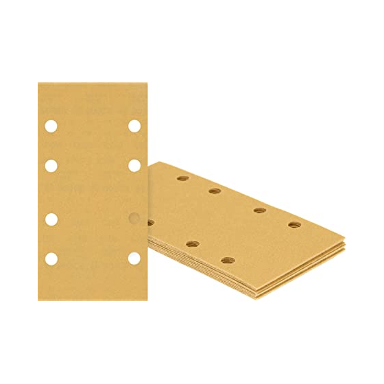 Bosch Pack de 10 Abrasifs Velcro 93x186 8 Trous C470 Expert for Wood and Paint