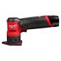 Milwaukee M12 FDSS-422X Ponceuse vibrante delta 12V 1x4.0Ah & 1x2.0Ah FUEL (4933479681)