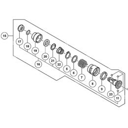 Hikoki Mandrin SDS+ pour perforateur DH28PMY (375010)