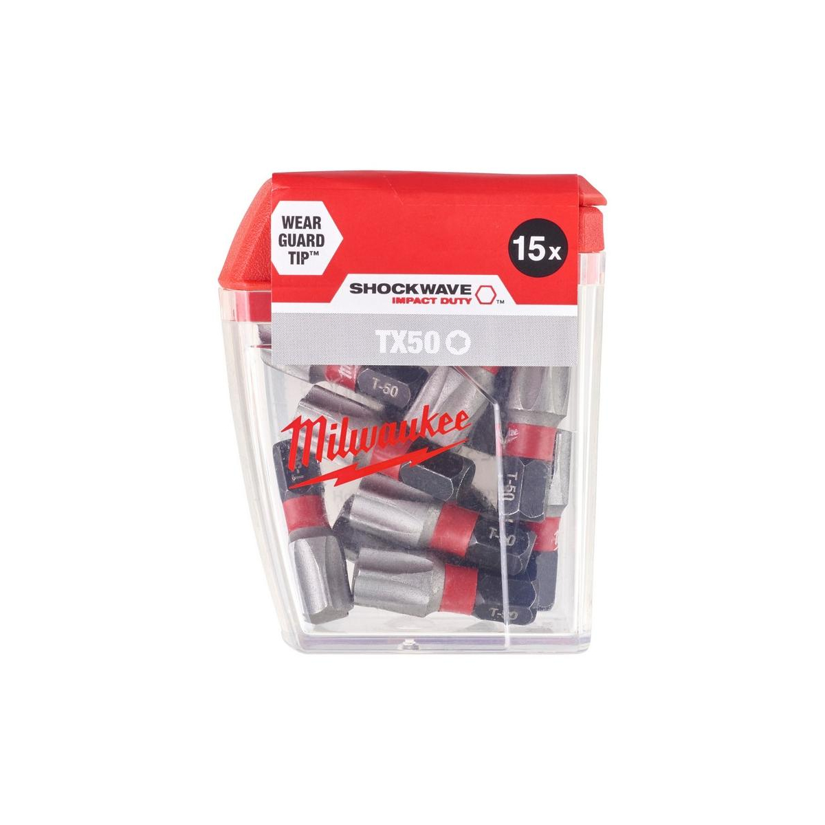 Milwaukee x25 Embouts Torx 50 de Vissage Shockwave 25mm (4932430892)