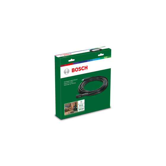 Bosch Rallonge 6m de flexible pour nettoyeur haute-pression 160 Bars (F016800482) Bosch Rallonge 6m de flexible pour nettoyeur haute-pression 160 Bars (F016800482)