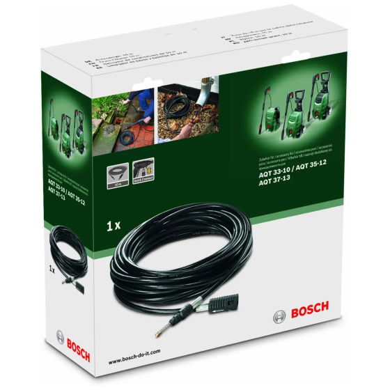 Bosch Débouche canalisations 10m de flexible pour nettoyeur haute-pression 130 Bars (F016800362) Bosch Débouche canalisations 10m de flexible pour nettoyeur haute-pression 130 Bars (F016800362)