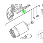 AEG Moteur 12V pour perceuse BS12G2, BSB12G2  (4931440627)