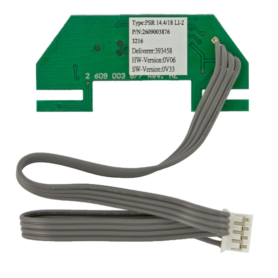 Bosch Platine électronique pour visseuse PSR 18 LI-2, PSR 14.4 LI-2 (2609003876)