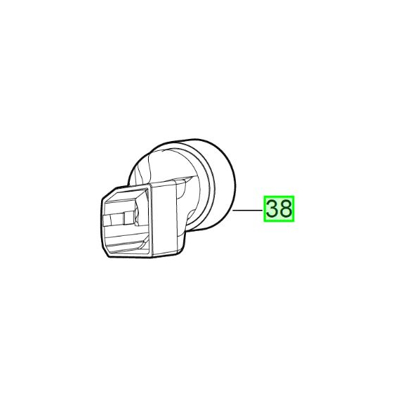 Milwaukee Adaptateur d'extraction de poussière M18BOS (4931465613)