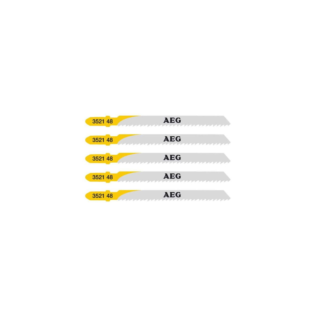 5 LAMES SCIE SAUTEUSE 75MM BOIS/PVC