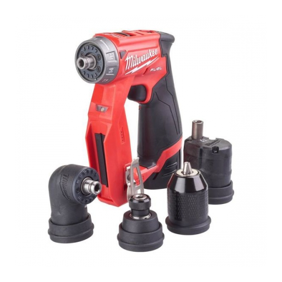 Milwaukee M12 FDDXKIT-202X Perceuse, Visseuse 12V 2x2.0Ah Fuel à mandrin amovible et Coffret HD-BOX (4933464979)
