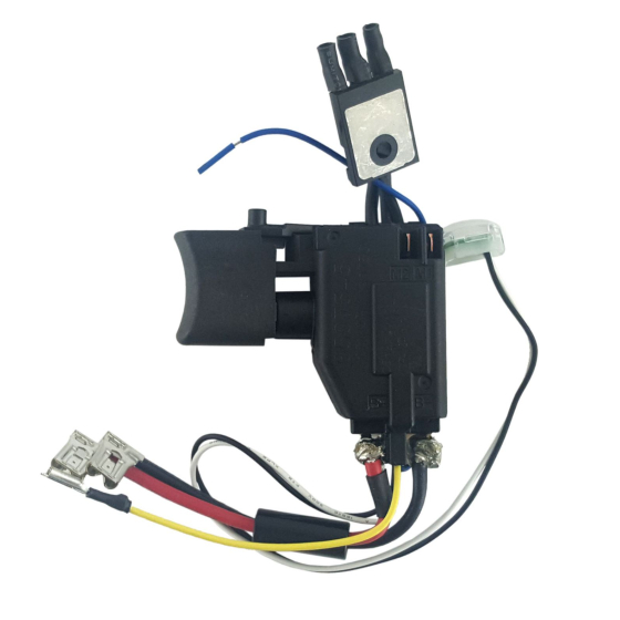 Makita Interrupteur Avec LED Pour perceuse, visseuse DHP482, DDF482 (632F27-4)