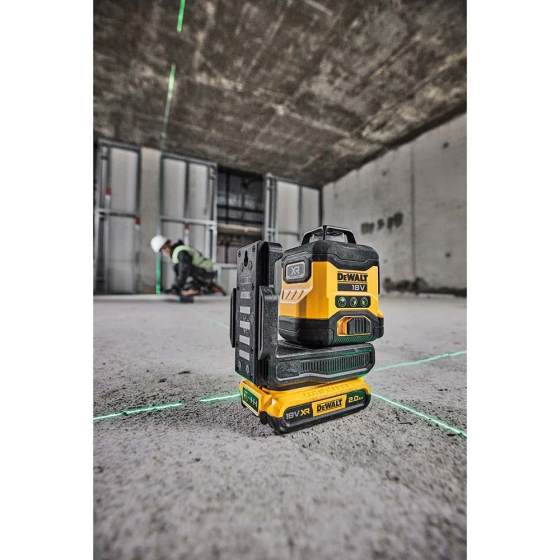 DEWALT Livella Laser Verde Autolivellante 3x360° - Precisione +/-3mm A 10m, Senza Batteria - Foto 8
