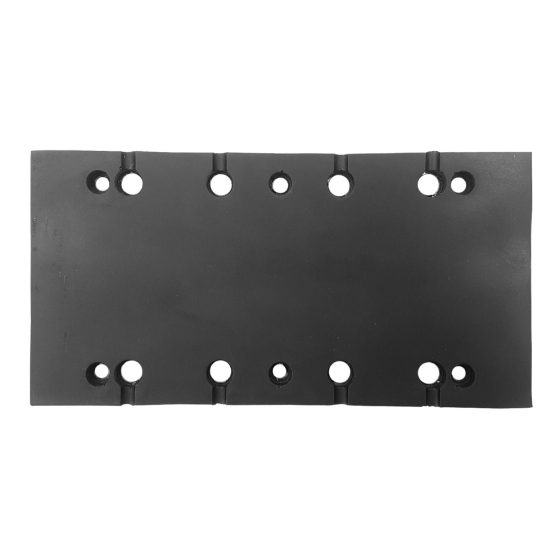 Metabo Plateau de ponçage 92x183mm pour ponceuse SR180, SR10-23, RS20-23 (339160630)