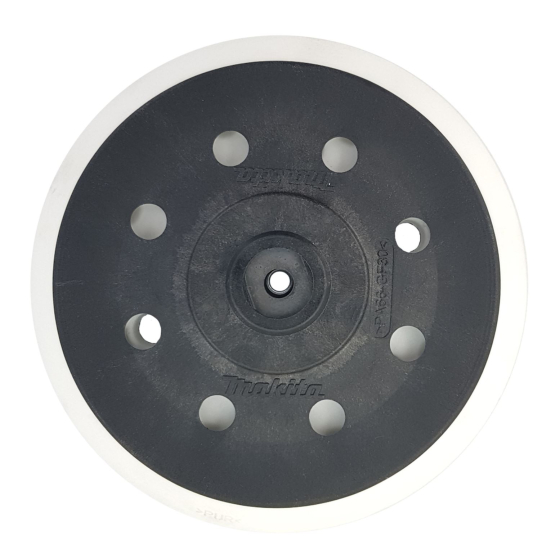 Makita plateau de ponçage Très Souple ø150mm pour Ponceuse BO6030, BO6040 (196686-7)