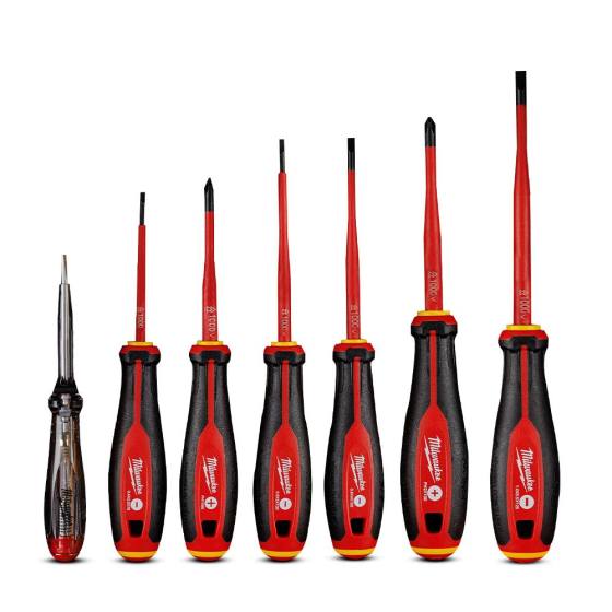 MILWAUKEE ACCESSOIRES - Foret multi matériaux - set de 7 pcs