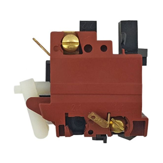 Interrupteur pour ponceuse à béton GWS14-125CIE, GWS1400, GWS14-125CI, GWS14-150CI (1607200200) Interrupteur pour ponceuse à béton GWS14-125CIE, GWS1400, GWS14-125CI, GWS14-150CI (1607200200)