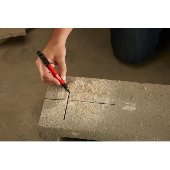 Milwaukee x4 Marqueurs INKZALL Noir pointe Ultra Fine (48223154)