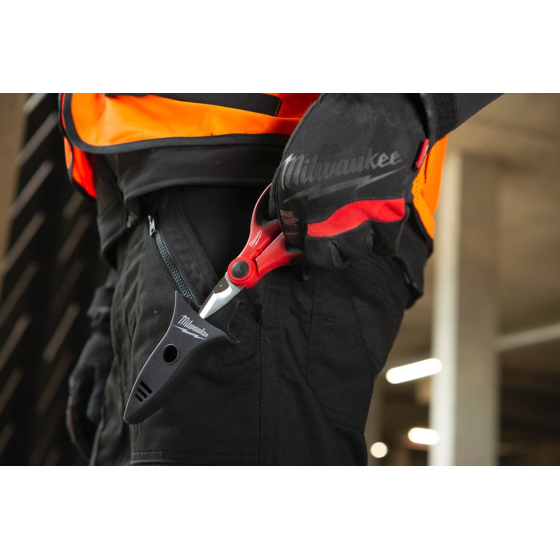 Milwaukee Ciseaux d'électricien avec étui (4932478620)