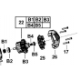 Milwaukee Induit 200216054 Pour C14DD, C14PD