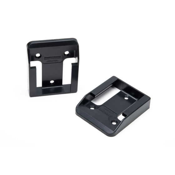 StealthMounts Supports de batteries Einhell, Ozito, Bauer 18V/20V 6-pack NOIR BM-EO18-BLK-6