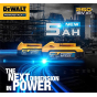 DeWalt Batterie 18V POWERSTACK 5.0Ah Li-ion DCBP518-XJ