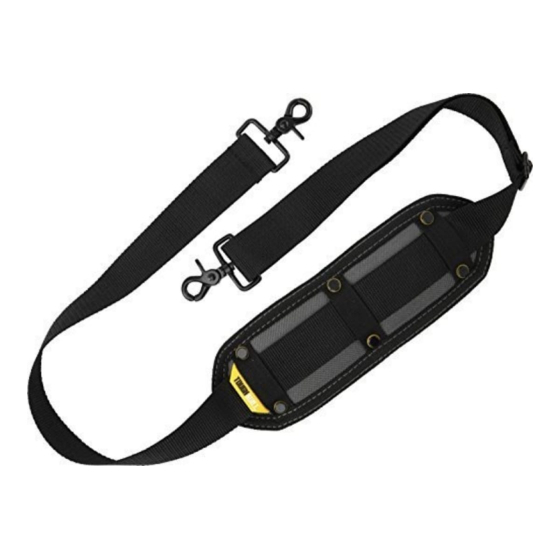 Toughbuilt Bandoulière rembourrée en nylon TB-55-B Toughbuilt Bandoulière rembourrée en nylon TB-55-B