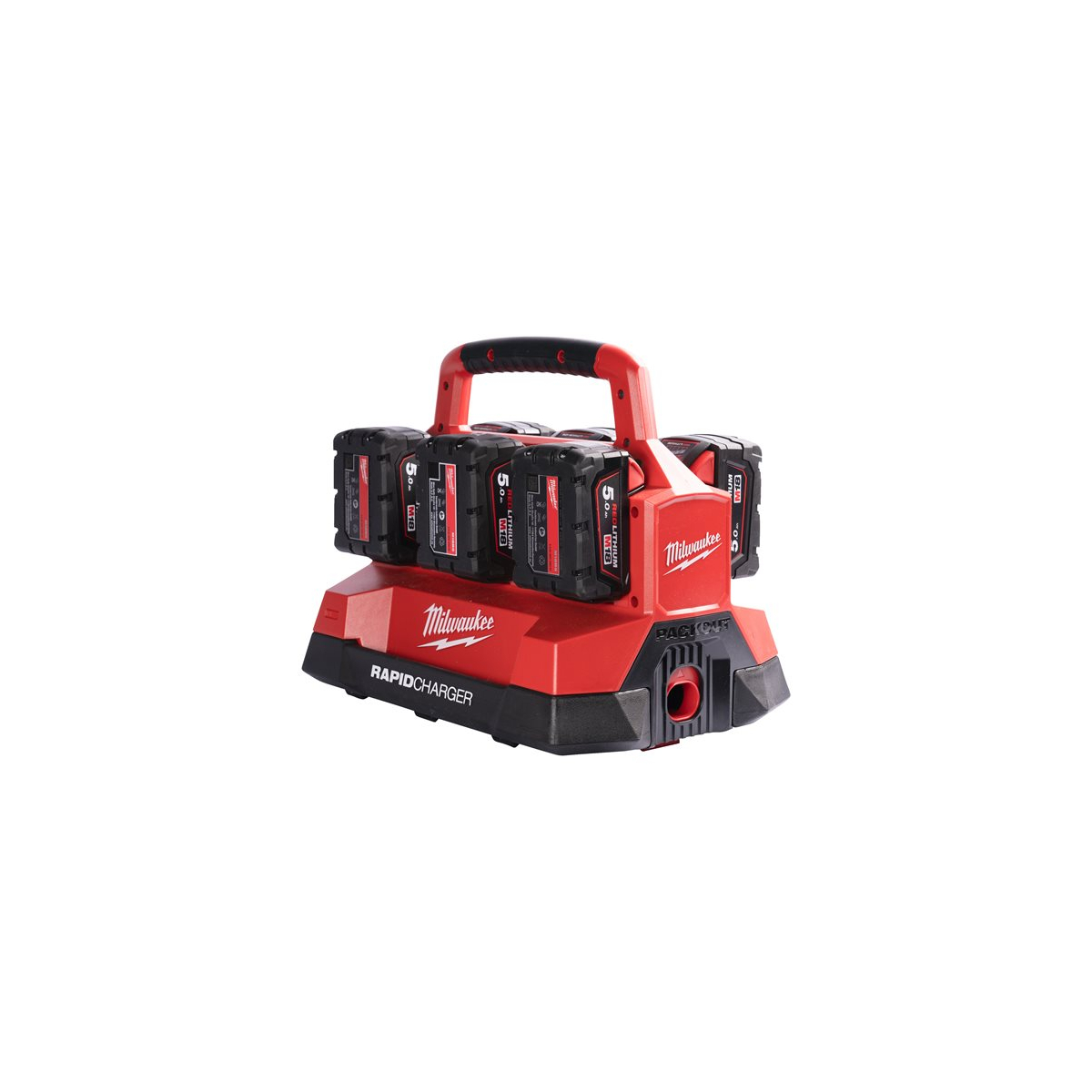 Milwaukee Tool Chargeur rapide de batterie M18 18V Lithium-Ion à double  compartiment