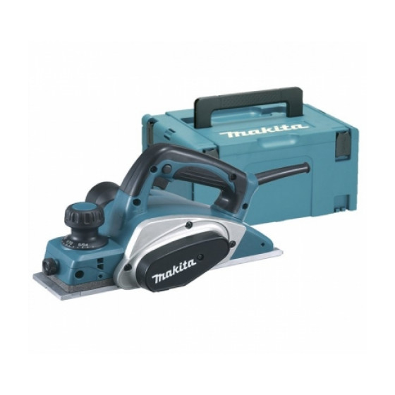 Makita KP0800J Rabot à bois 82mm 620W avec coffret de transport Makita KP0800J Rabot à bois 82mm 620W avec coffret de transport