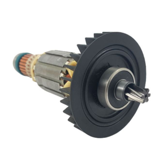 Makita 515359-7 Induit complet 240V Perforateur HR2600, HR2610, HR2611