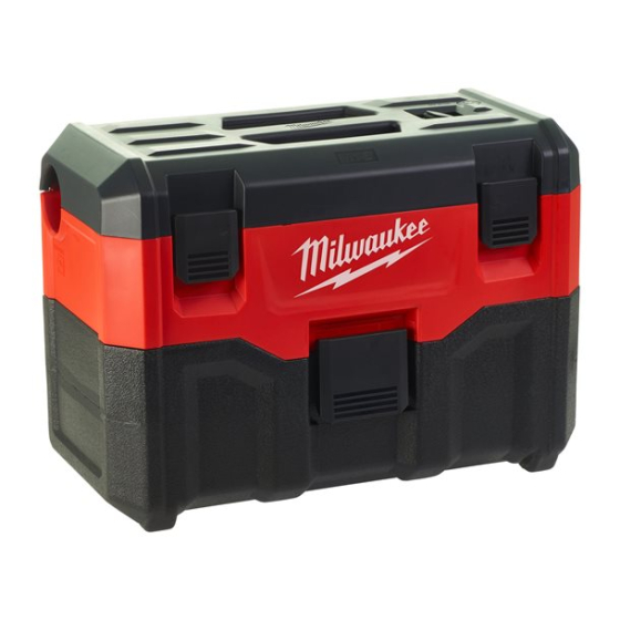 Milwaukee M18 VC2-0 Aspirateur eau & poussière 18V (4933464029)