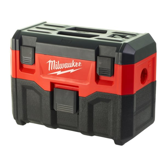 Milwaukee M18 VC2-0 Aspirateur eau & poussière 18V (4933464029)