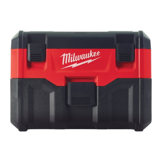 Milwaukee M18 VC2-0 Aspirateur eau & poussière 18V (4933464029)