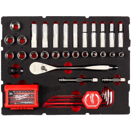 Milwaukee Coffret à outils 4 tiroirs Packout (4932493189)